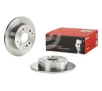 2x Disco de freno macizo 08.9603.10 BREMBO para ROVER 600 I