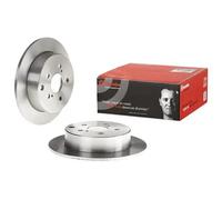 2x Disco de freno macizo 08.A354.10 BREMBO para TOYOTA COROLLA Verso