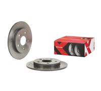 2x Disco de freno macizo 08.A534.2X BREMBO para TOYOTA COROLLA Sedán AURIS