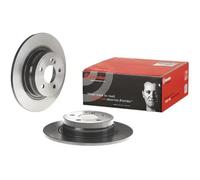 2x Disco de freno macizo 08.A612.41 BREMBO para MERCEDES-BENZ CLASE C T-Model