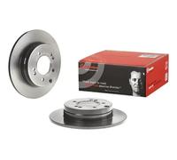 2x Disco de freno macizo 08.A708.11 BREMBO para HYUNDAI KIA