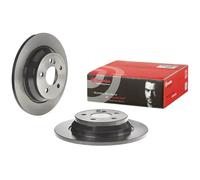 2x Disco de freno macizo 08.A734.11 BREMBO para MERCEDES-BENZ CLASE S SL