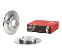 2x Disco de freno macizo 08.B310.10 BREMBO para HONDA JAZZ III INSIGHT