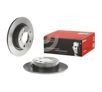 Disco de freno BREMBO 08B64911 trasero, macizo, altamente carbonizado, 1 Pieza