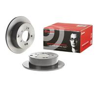 2x Disco de freno macizo 08.B667.11 BREMBO para KIA SOUL I