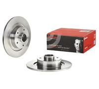 2x Disco de freno macizo 08.C742.37 BREMBO para RENAULT GRAND SCÉNIC III