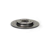 2x Disco de freno macizo 08.D220.1X BREMBO