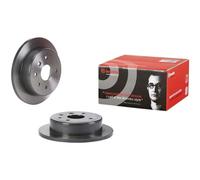2x Disco de freno macizo 08.E764.11 BREMBO para DAEWOO CHEVROLET
