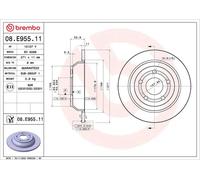 BREMBO 08.E955.11 Disco de freno