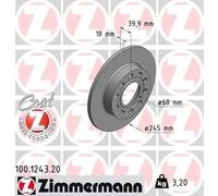 ZIMMERMANN 100.1243.20 Disco de freno