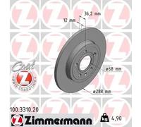 ZIMMERMANN 100.3310.20 Disco de freno