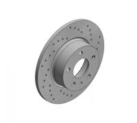 2x Disco de freno macizo 110.2208.52 ZIMMERMANN para ALFA ROMEO LANCIA