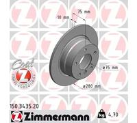 ZIMMERMANN 150.3435.20 Disco de freno