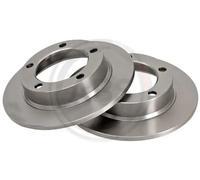 2x Disco de freno macizo 15026 A.B.S. para LADA NIVA Todo terreno, cerrada