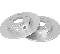 2x Disco de freno macizo 15778 A.B.S. para MERCEDES-BENZ 190