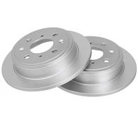 2x Disco de freno macizo 15983 A.B.S. para ROVER HONDA LOTUS MG
