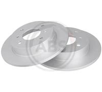2x Disco de freno macizo 16104 A.B.S. para NISSAN PRIMERA PRIMERA Hatchback