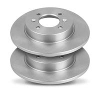 2x Disco de freno macizo 16214 A.B.S. para RENAULT LAGUNA I SAFRANE I