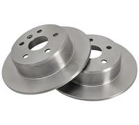 2x Disco de freno macizo 16277 A.B.S. para TOYOTA LEXUS
