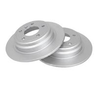 2x Disco de freno macizo 16341 A.B.S. para BMW 5
