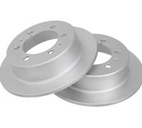 2x Disco de freno macizo 17016 A.B.S. para SSANGYONG DAEWOO