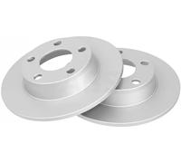 2x Disco de freno macizo 17062 A.B.S. para AUDI A6 C5 A6 C5 Avant ALLROAD C5