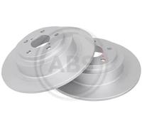 2x Disco de freno macizo 17069 A.B.S. para SUBARU LEGACY III Station Wagon