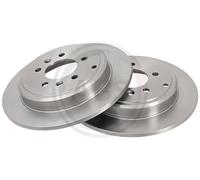 2x A.B.S. 17343 Disco de freno adecuado para PEUGEOT 607 (9D, 9U) 290mm