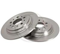 2x Disco de freno macizo 17411 A.B.S. para VOLVO V70 I XC70 I Cross Country