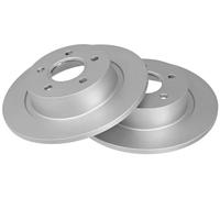 2x Disco de freno macizo 17418 A.B.S. para FORD TOURNEO CONNECT TRANSIT CONNECT