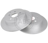 2x Disco de freno macizo 17512 A.B.S. para TOYOTA AVENSIS Station Wagon AVENSIS