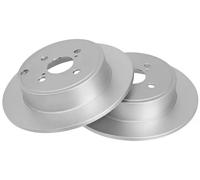 2x Disco de freno macizo 17564 A.B.S. para TOYOTA COROLLA COROLLA Sedán