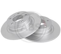 2x Disco de freno macizo 17649 A.B.S. para BMW 3 1 3 Coupé