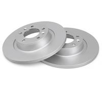 2x Disco de freno macizo 17774 A.B.S. para FIAT PEUGEOT CITROËN TOYOTA