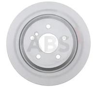 2x Disco de freno macizo 17838 A.B.S. para MERCEDES-BENZ CLASE S SL