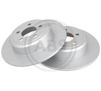 2x Disco de freno macizo 17839 A.B.S. para CHRYSLER LANCIA