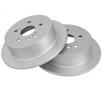 2x Disco de freno macizo 17840 A.B.S. para LEXUS RX