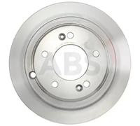 2x Disco de freno macizo 17896 A.B.S. para KIA OPIRUS