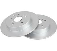 2x Disco de freno macizo 18078 A.B.S. para SUZUKI SX4 Sedán SX4