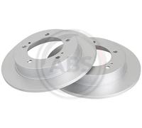 2x Disco de freno macizo 18198 A.B.S. para SUZUKI JIMNY Todo terreno, cerrada