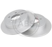 2x Disco de freno macizo 18199 A.B.S. para JEEP WRANGLER II CHEROKEE