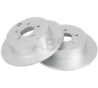 2x Disco de freno macizo 18386 A.B.S. para SUBARU XV FORESTER IMPREZA Hatchback