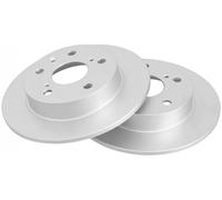 2x Disco de freno macizo 18399 A.B.S. para SUZUKI SWIFT IV SX4 S-CROSS VITARA