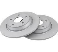 2x Disco de freno macizo 18739 A.B.S. para FORD FOCUS IV FOCUS IV Turnier