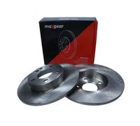 2x Disco de freno macizo 19-1224 MAXGEAR para MERCEDES-BENZ CLASE A