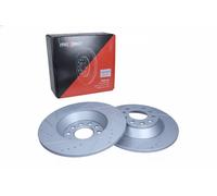 2x Disco de freno macizo 19-1228SPORT MAXGEAR para AUDI A6 C6 A6 C6 Avant