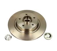 2x Disco de freno macizo 19-1904 MAXGEAR para RENAULT LAGUNA II GRAND SCÉNIC II