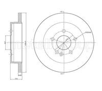 2x Disco de freno macizo 23-0769C METELLI para MERCEDES-BENZ CLASE M