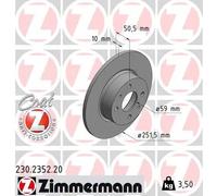 ZIMMERMANN 230.2352.20 Disco de freno