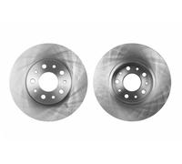 2x Disco de freno macizo 231-04-154 ABAKUS para FIAT 500L TIPO Sedán